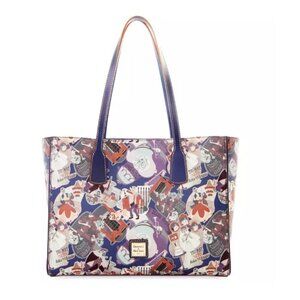 New Disney Parks 2022 The Haunted Mansion Tote Purse Bag Dooney & Bourke